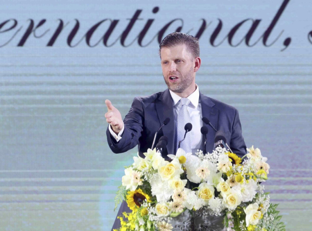 Erik Tramp: Ja ili neko iz porodice mogli bi da se kandidujemo za predsednika SAD