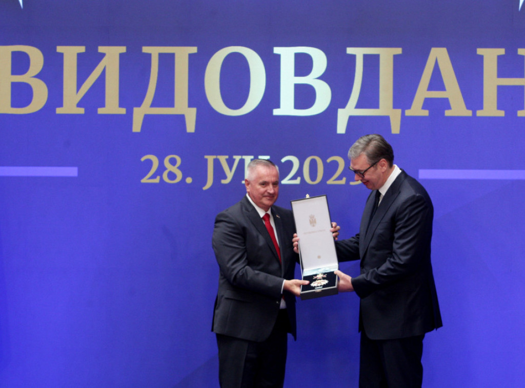 Radovan Višković: Odlikovanje Srbije je posebna privilegija, ali i obaveza