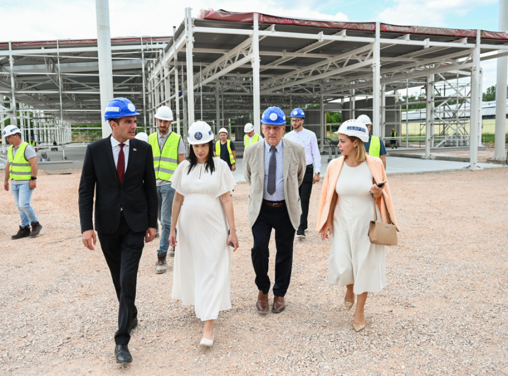 Balint obišao gradilište Regionalnog industrijsko-tehnološkog parka u Kruševcu