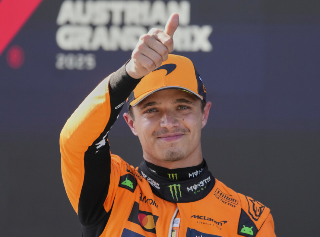 Formula 1: Lando Noris osvojio pol poziciju za trku Velike nagrade Austrije