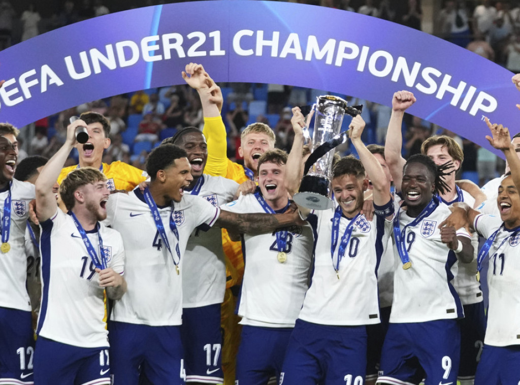 Mladi fudbaleri Engleske osvojili Evropsko prvenstvo do 21 godine