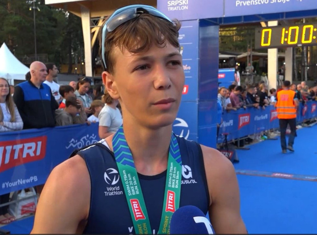 Borši Čongor prvak Srbije u sprint triatlonu