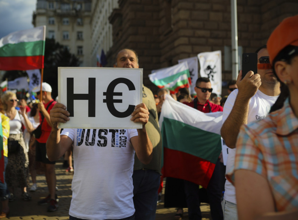 Protesti protiv uvođenja evra održani u Bugarskoj