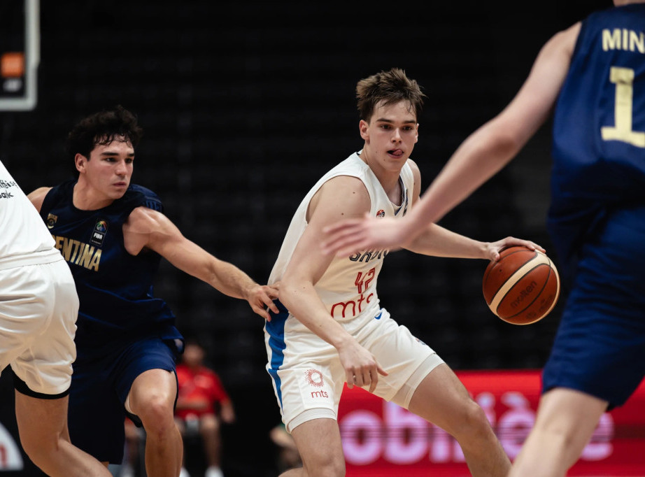 Mladi košarkaši Srbije poraženi od Argentine na Svetskom prvenstvu do 19 godina