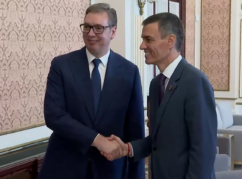 Vučić: Otvoreno o svim važnim temama sa prijateljem Sančezom