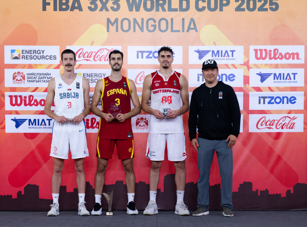 Serbia win bronze at 3x3 basketball world cup