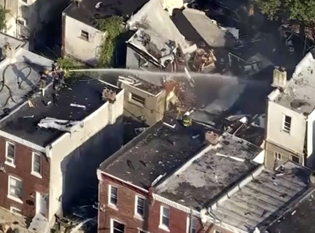 U eksploziji u Filadelfiji poginula jedna osoba, dve povređene