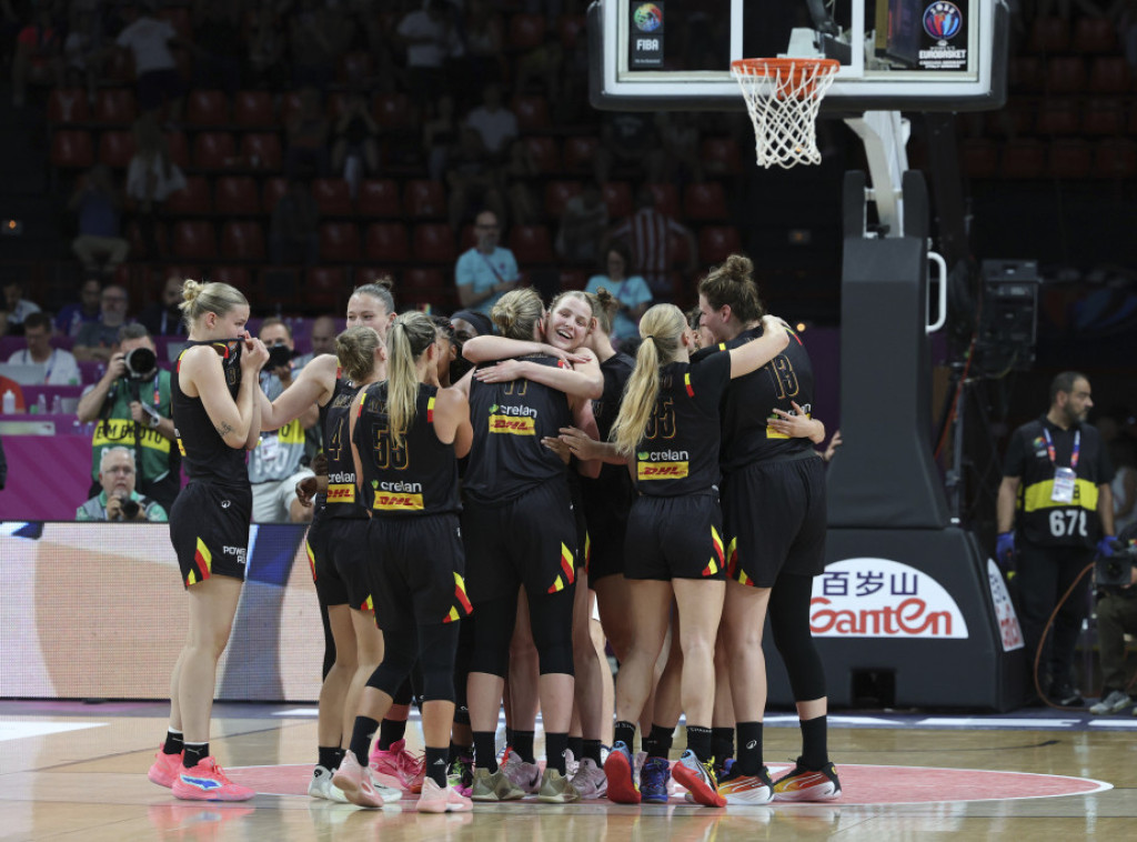 Košarkašice Belgije posle velikog preokreta odbranile titulu prvaka Evrope