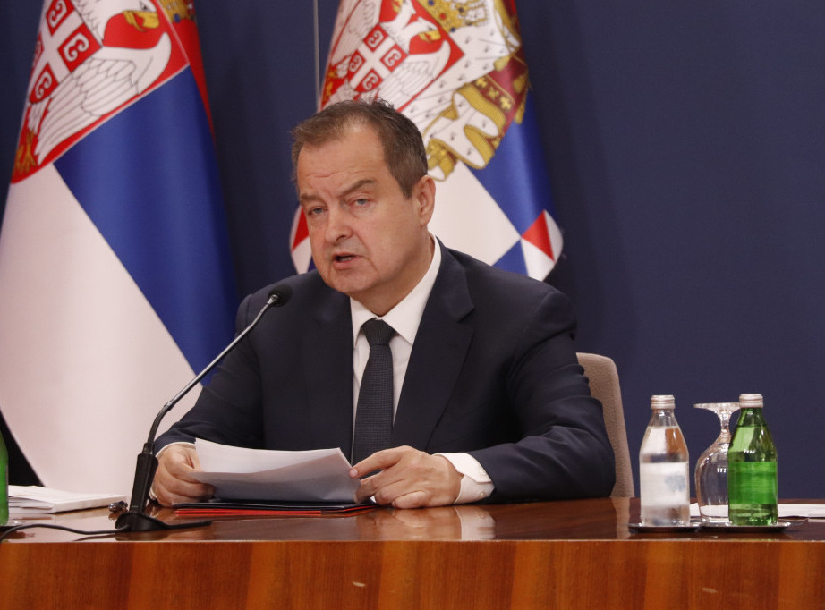 Dačić danas predsedava vanrednom sednicom Republičkog štaba za vanredne situacije