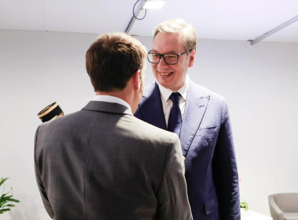 Vucic, Macron discuss bilateral cooperation