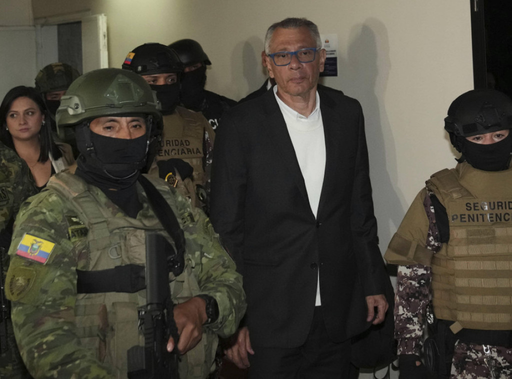 Bivšem potpredsedniku Ekvadora Horheu Glasu produžena zatvorska kazna za 13 godina zbog pronevere