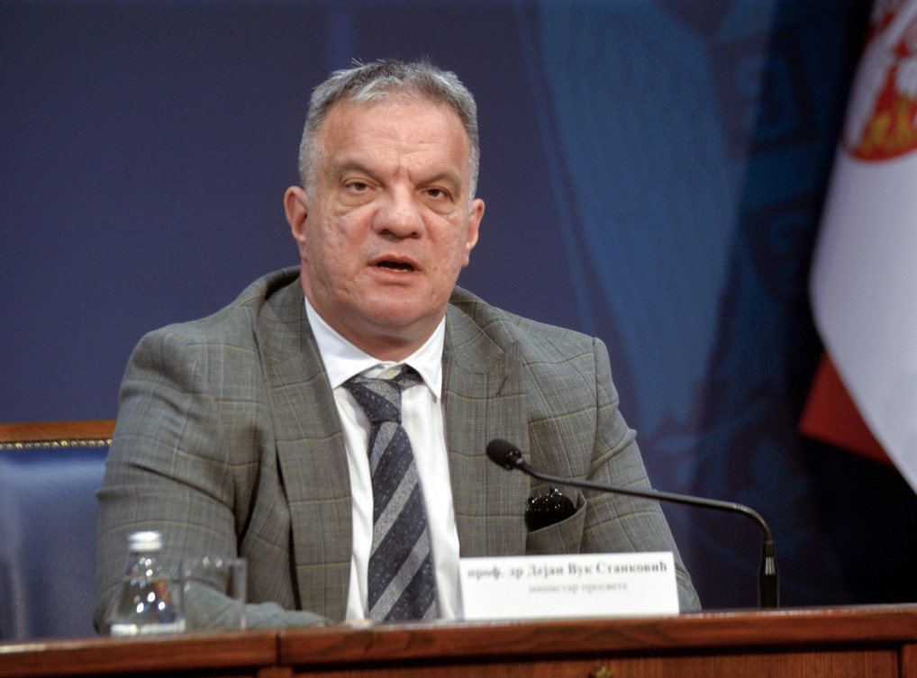 Ministar Stanković: Nedozvoljena sredstva skladištena u Rektoratu sa ciljem izazivanja nemira