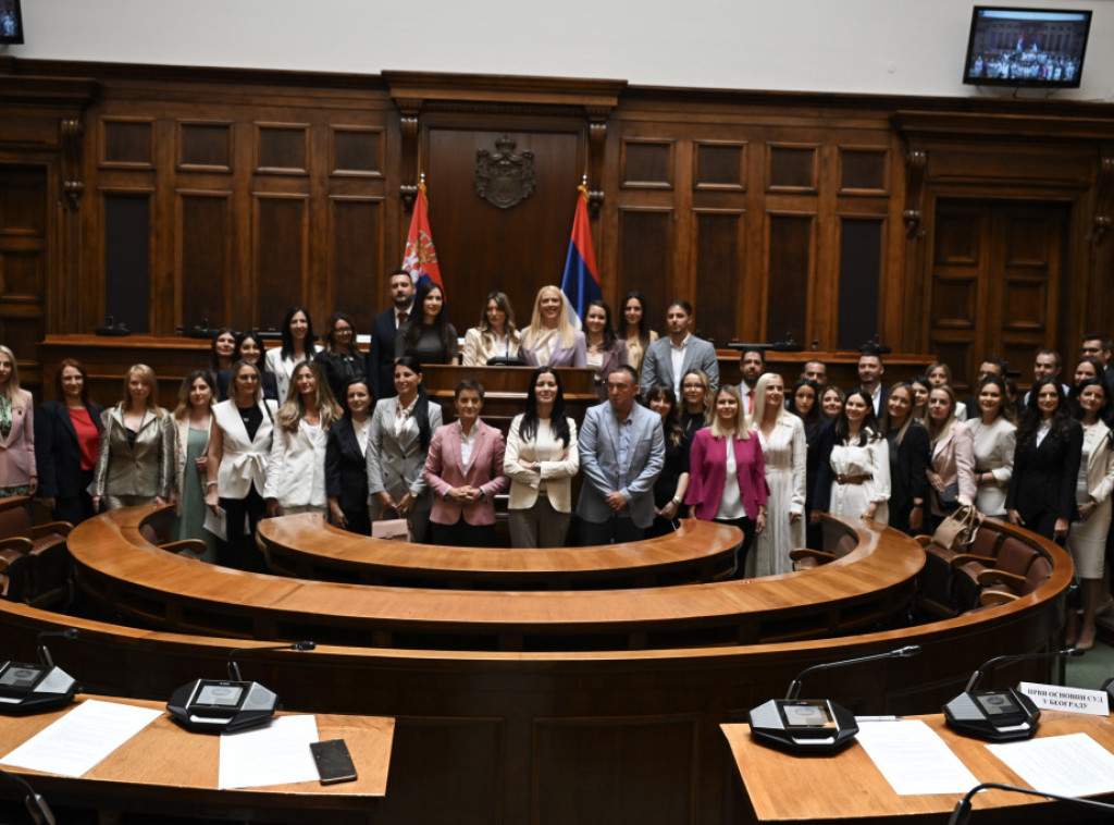 Novoizabrane sudije položile zakletvu pred predsednicama parlamenta i Vrhovnog suda