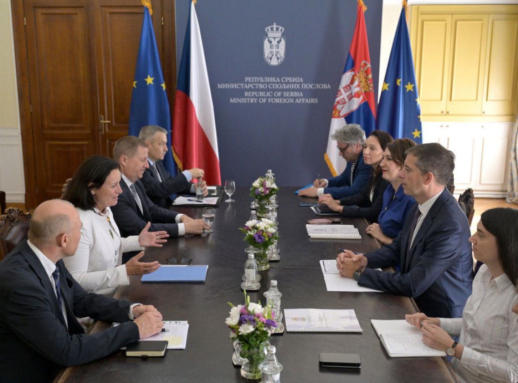 Djuric meets with Czech special Western Balkans envoy