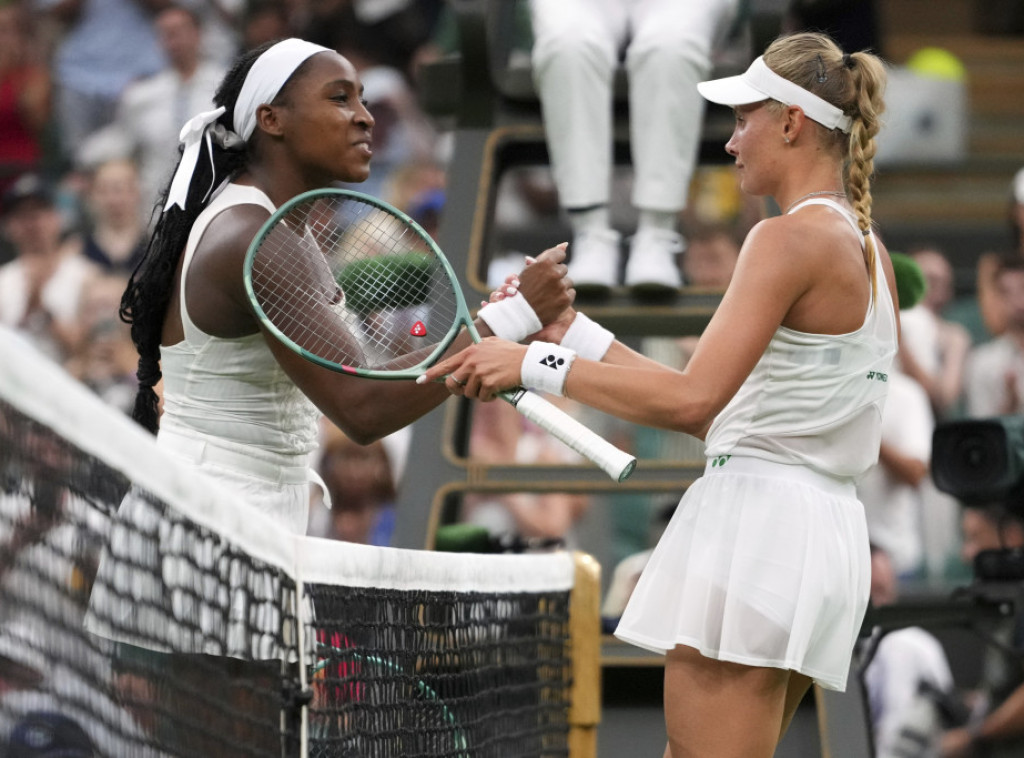 Američka teniserka Koko Gof, osvajačica Rolan Garosa, eliminisana na startu Vimbldona