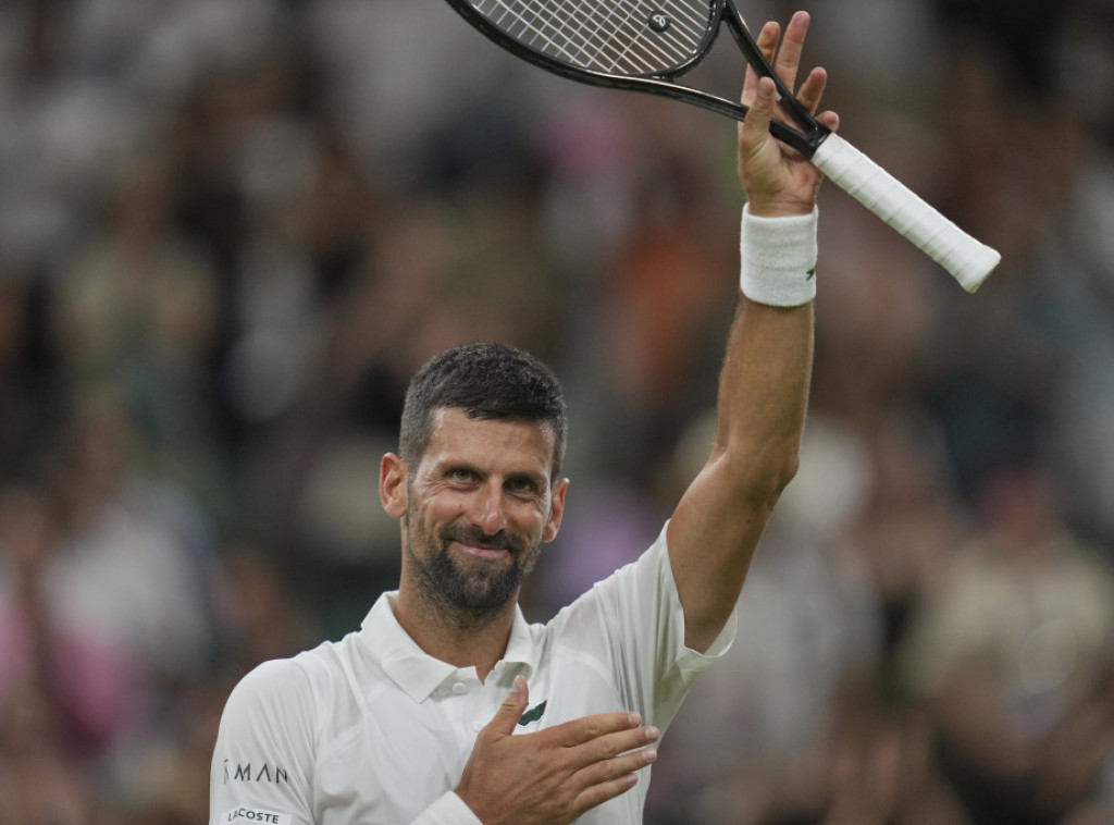 Đoković igra sutra od 14.30 časova protiv Evansa u drugom kolu Vimbldona