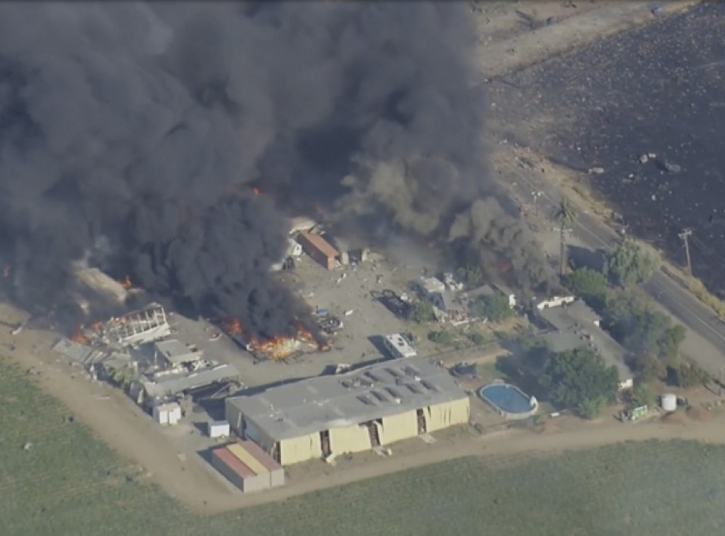 Sedmoro ljudi nestalo nakon eksplozije skladišta vatrometa u Severnoj Kaliforniji