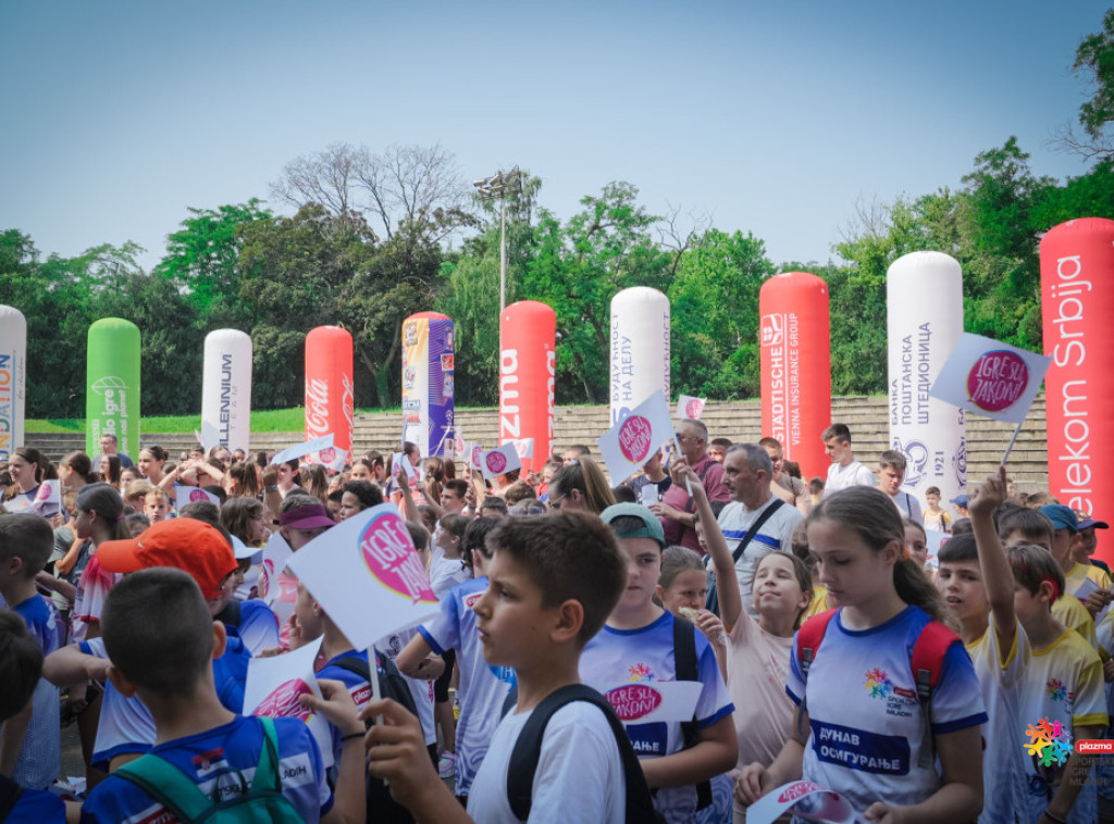 Proglašeni prvi pobednici državnog prvenstva 12. sezone Plazma Sportskih igara mladih