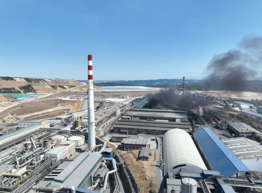 Lokalizovan požar u fabrici Ziđin Koper u Boru, nema povređenih