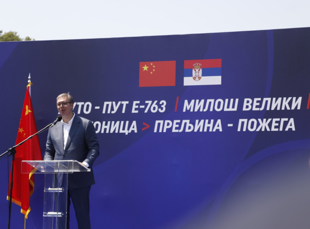 Svečano otvorena deonica auto-puta Pakovraće - Požega; Vučić: Srbija ima najmodernije puteve