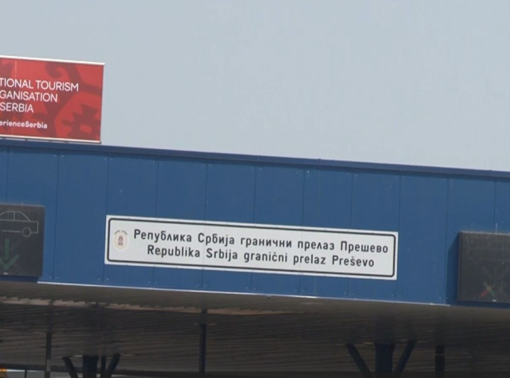 Na graničom prelazu Preševo veći broj putničkih vozila na izlazu, na ulazu u zemlju nema gužve