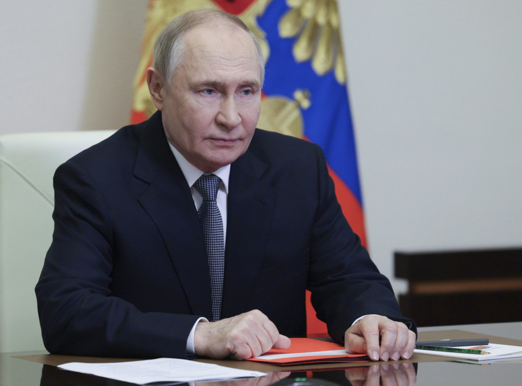 Putin će putem video-linka učestvovati na sednici BRIKS-a