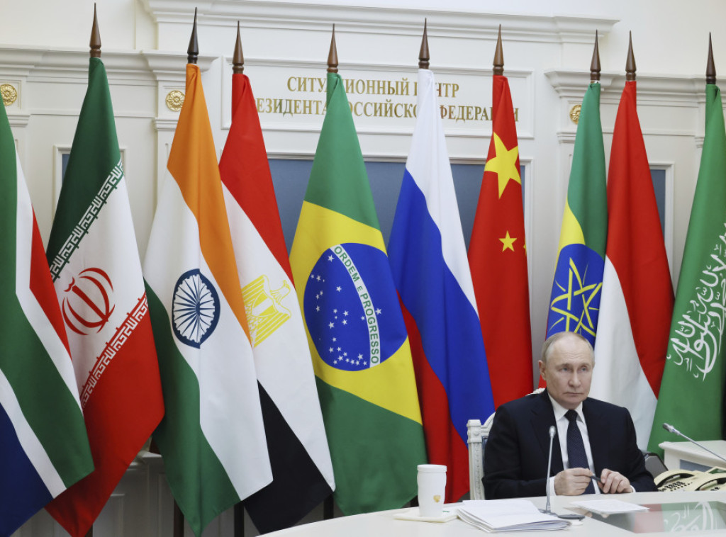 Putin: BRIKS stiče sve više istomišljenika među zemljama globalnog Juga i Istoka