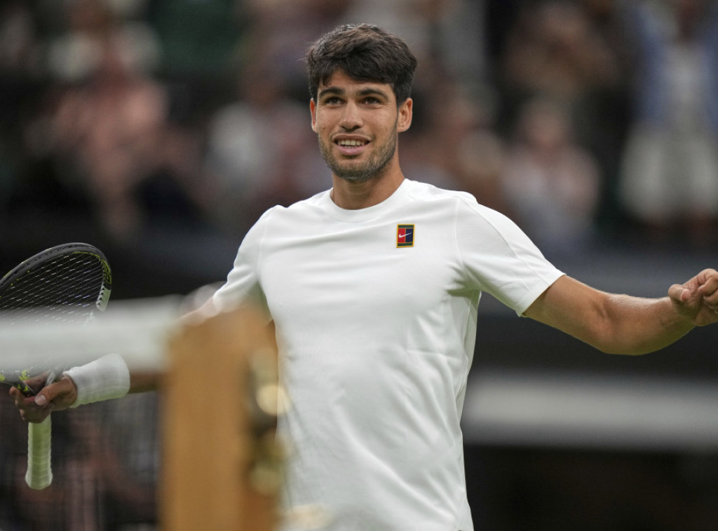 Alkaraz pobedio Rubljova i plasirao se u četvrtfinale Vimbldona