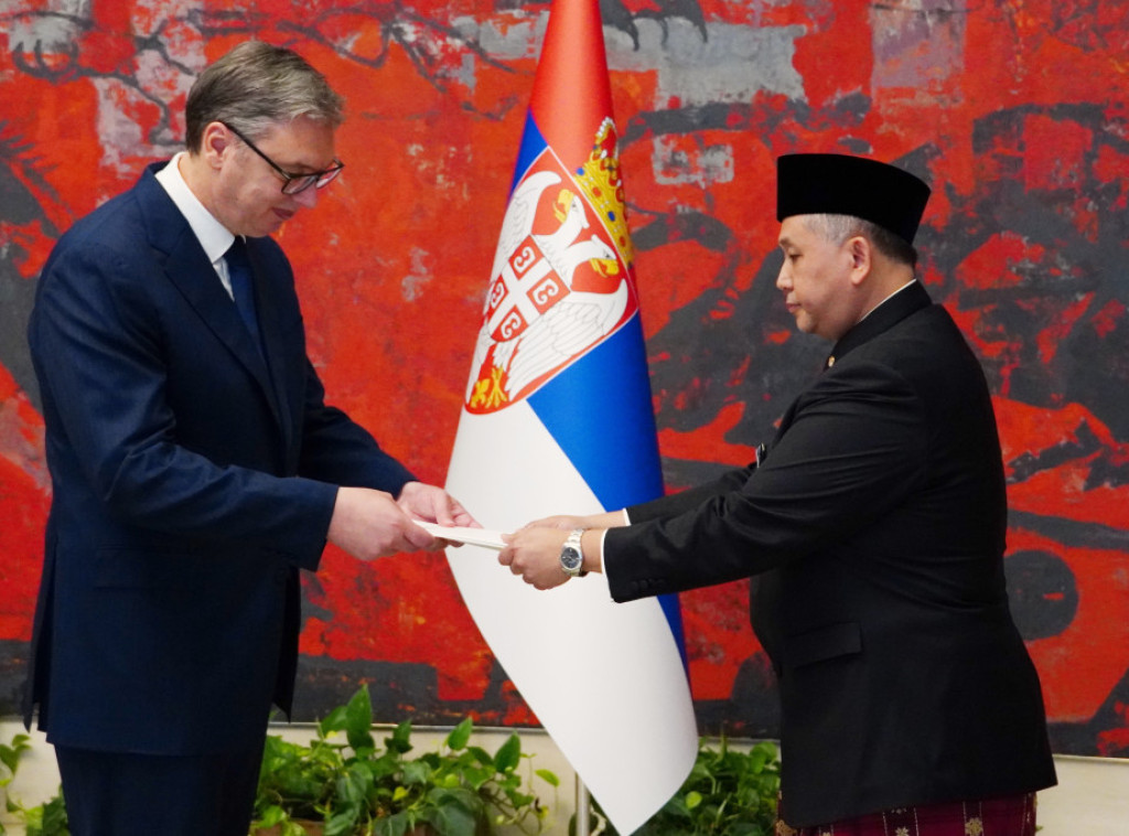 Vucic receives credentials of new Indonesian ambassador