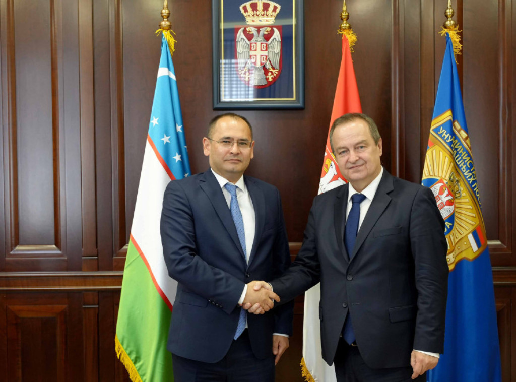 Dacic receives new Uzbek ambassador to Belgrade