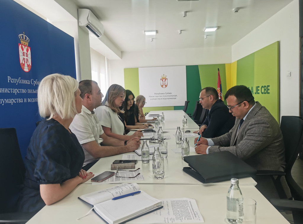 Srbija i Uzbekistan jačaju saradnju u oblasti poljoprivrede i vodoprivrede