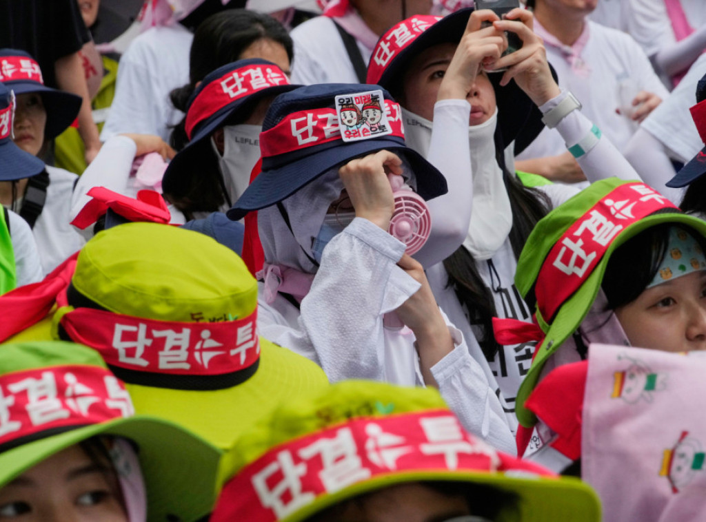 Rekordno visoka temperatura od 37,7 stepeni Celzijusa u Seulu