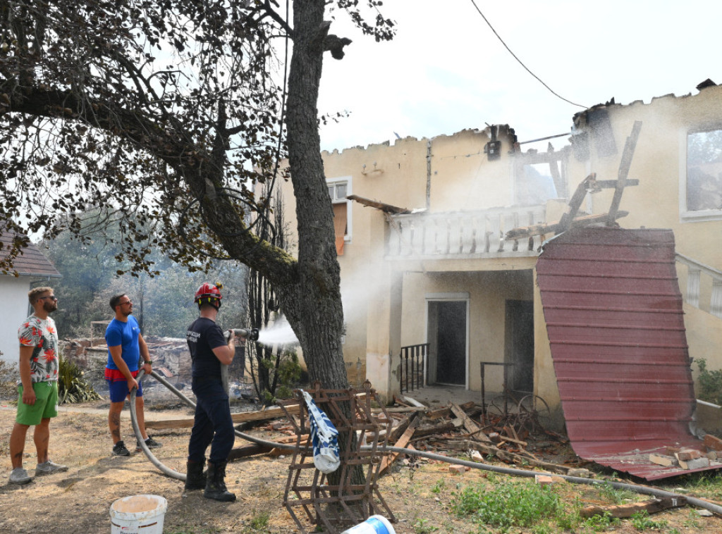 Najteža situacija sa požarima na području Žitorađe, Kuršumlije i Prokuplja