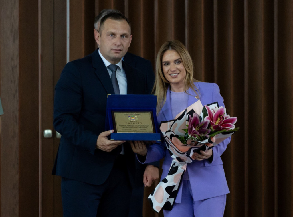 Đurđević Stamenkovski dobila zahvalnicu za izuzetan doprinos opštini Kučevo
