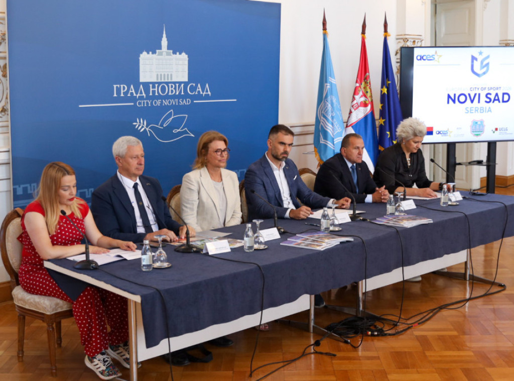 Novi Sad proglašen za Evropski grad sporta za 2026. godinu