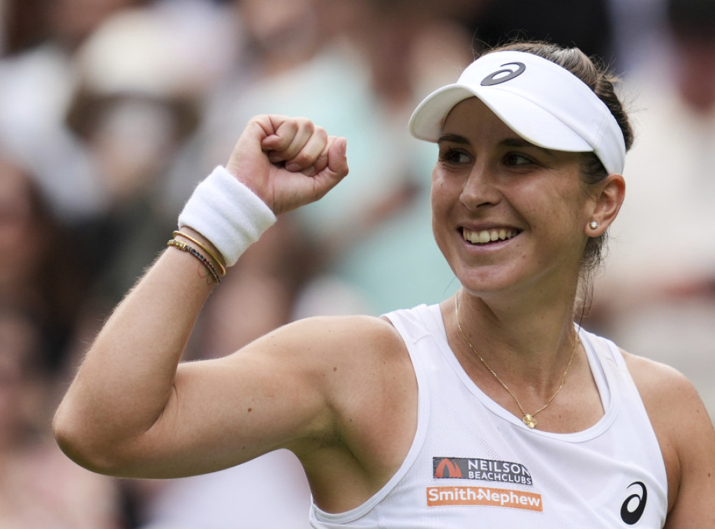 Švajcarska teniserka Belinda Benčić plasirala se u polufinale Vimbldona