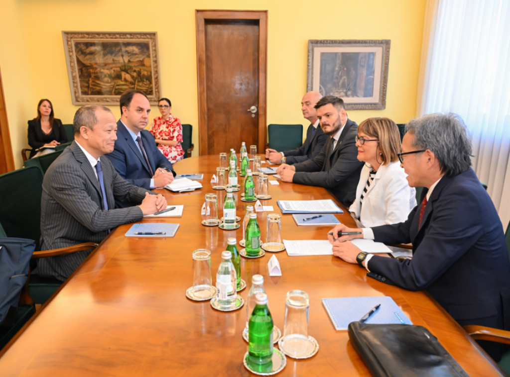 Gojković se sastala sa regionalnim direktorom kompanije "Mitsubishi Corporation"