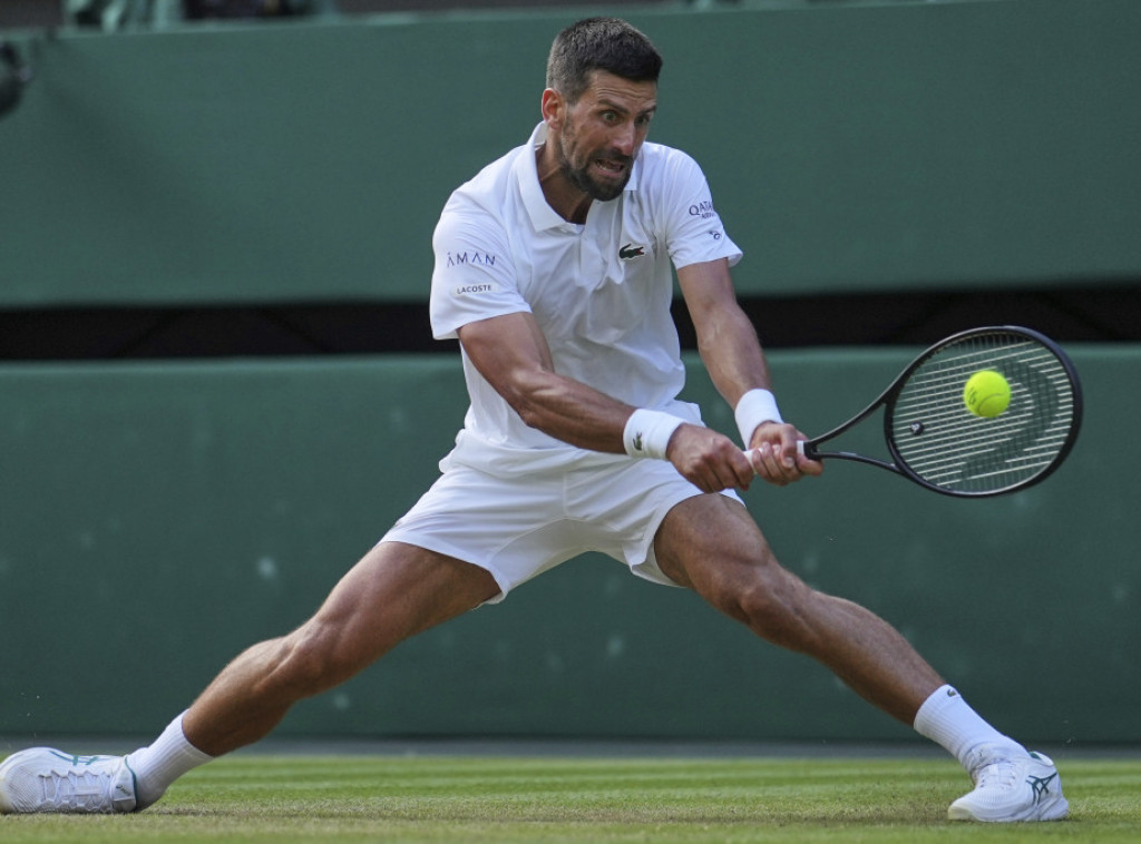 Novak Đoković otkazao današnji trening pred polufinale Vimbldona