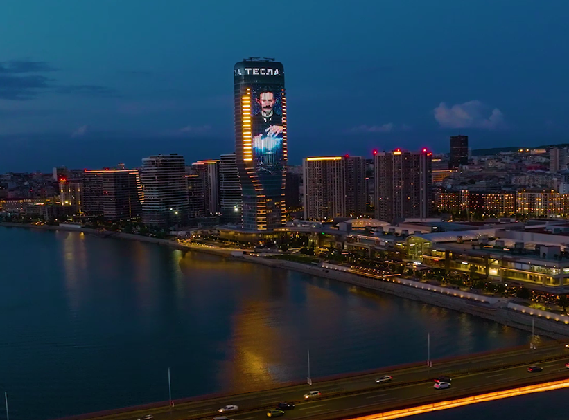 Kula Beograd zasijala u čast Nikole Tesle