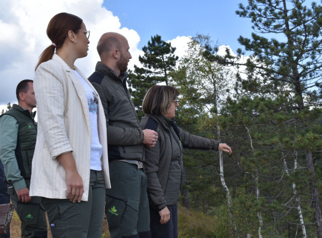 Ministarka Pavkov obišla Tometino Polje i planinu Maljen nakon požara