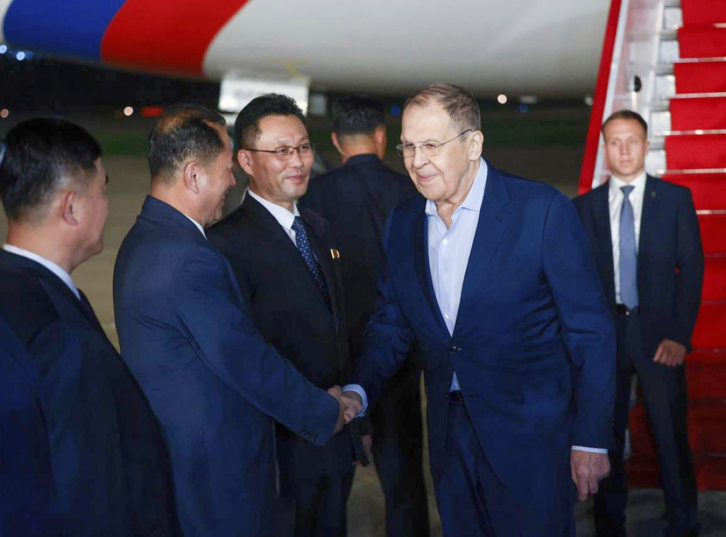 Lavrov stigao u posetu Severnoj Koreji