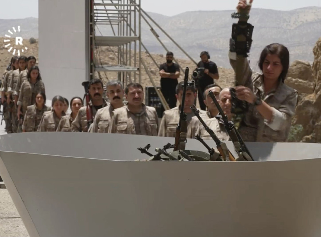 Kurdski militanti Radničke partije Kurdistana predaće prvo oružje na ceremoniji u Iraku