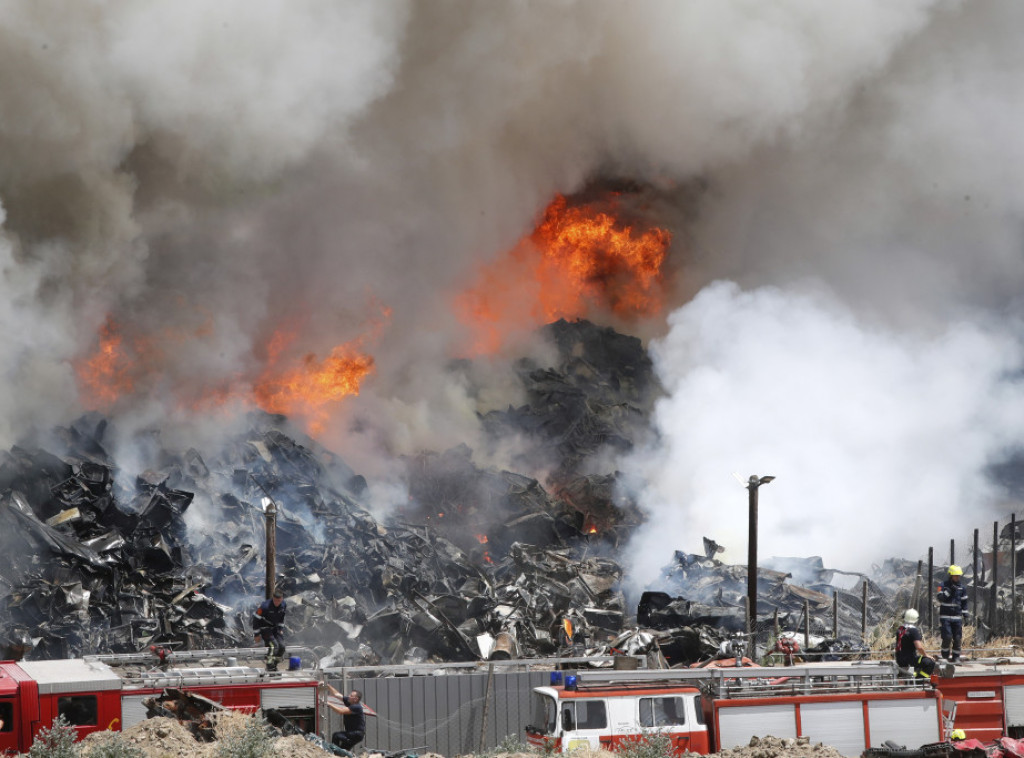 Aktivna tri požara u Severnoj Makedoniji, jedan pod kontrolom, tri ugašena