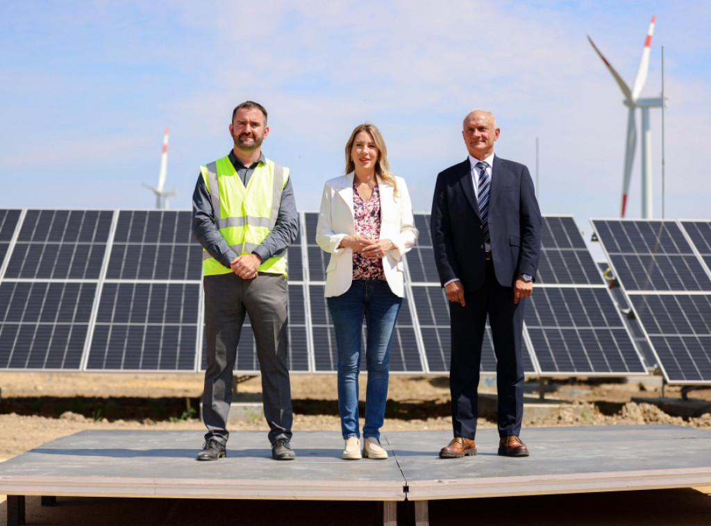 Kostolac solar power plant begins trial operation