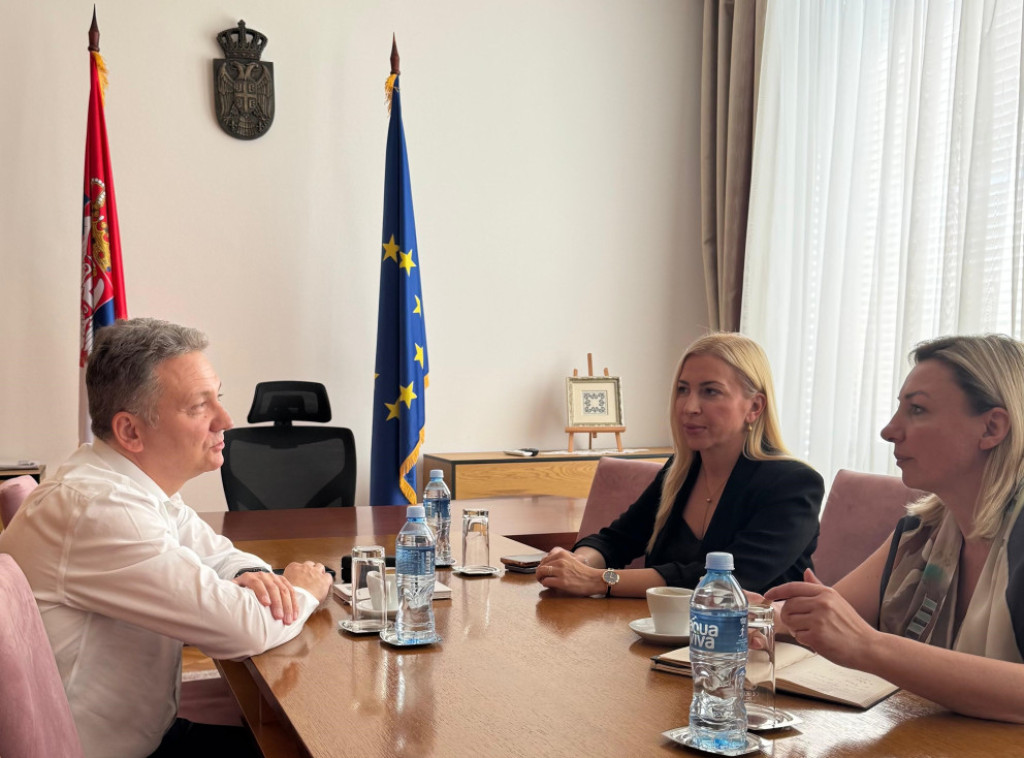 Macura razgovarala sa Jovanovićem o aplikaciji e-Žena: Važan iskorak u pravcu rodne ravnopravnosti