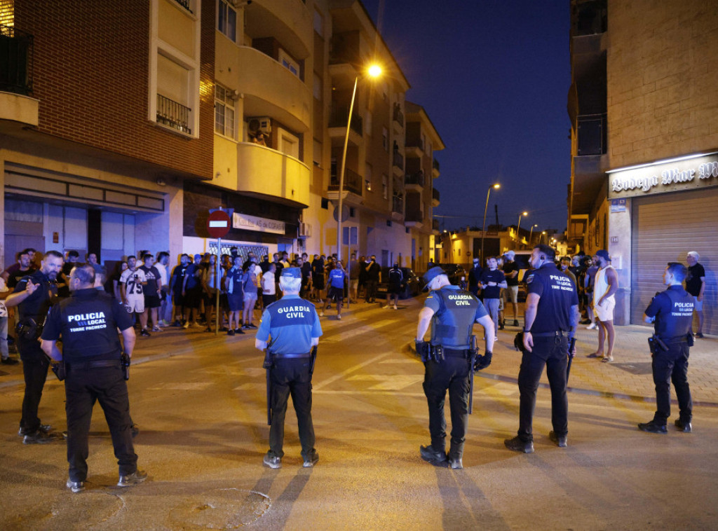 Šestoro uhapšenih u anti-migrantskim nemirima u Mursiji na jugoistoku Španije