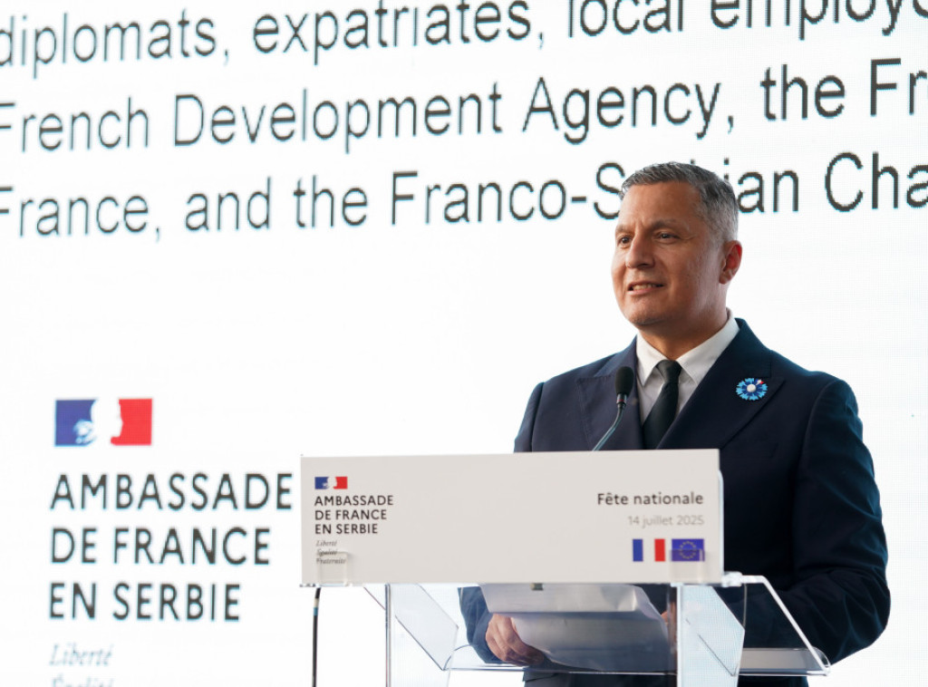 U ambasadi Francuske organizovan prijem povodom 14. jula