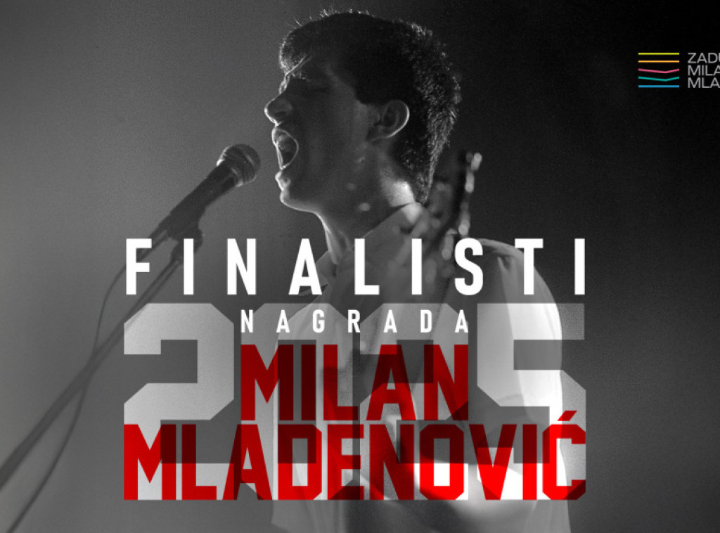 Odabrano 12 finalista nagrade "Milan Mladenović"