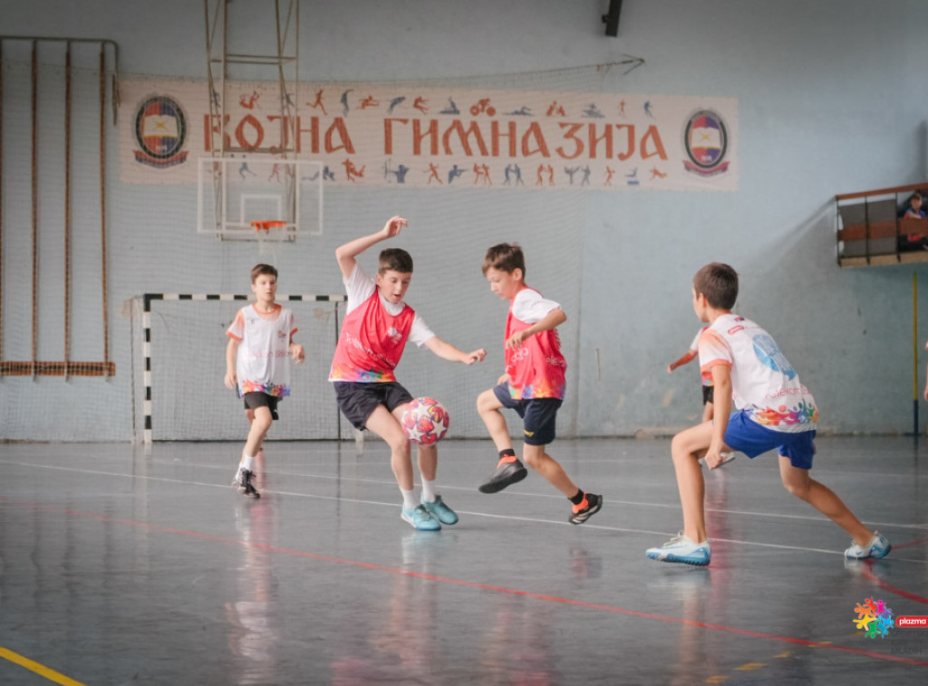 Utakmicama malog fudbala zatvoreno državno finale Plazma sportskih igara