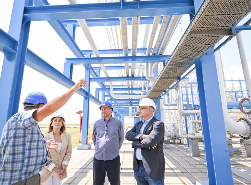 Radovi na proširenju skladišta gasa u Banatskom Dvoru gotovi do kraja 2026.